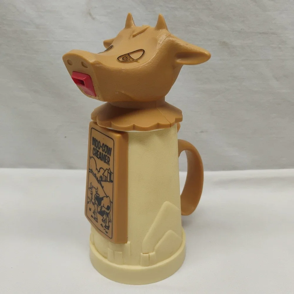 Vintage Moo Cow Creamer Whirley Industries Warren PA USA Farmhouse 70s Clean